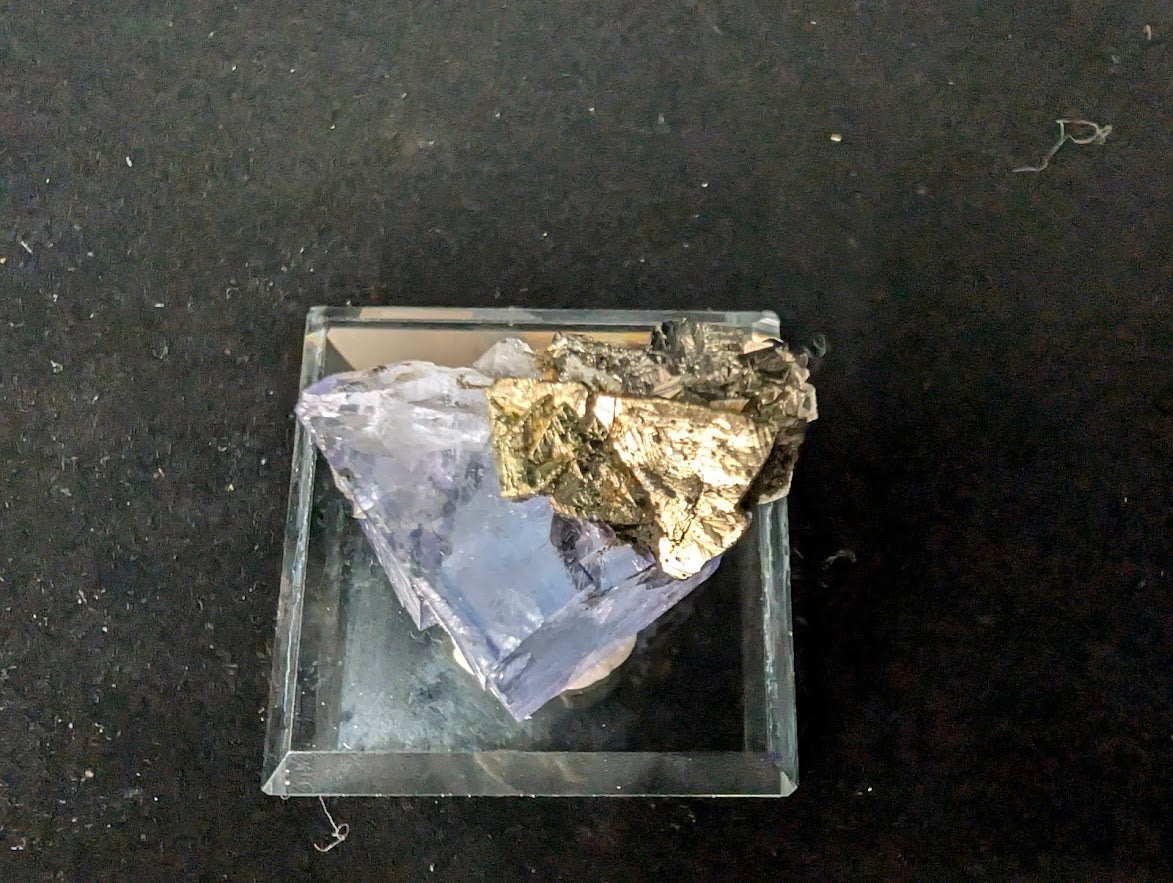 Fluorite with Pyrite - Yaogangxian Mine, China