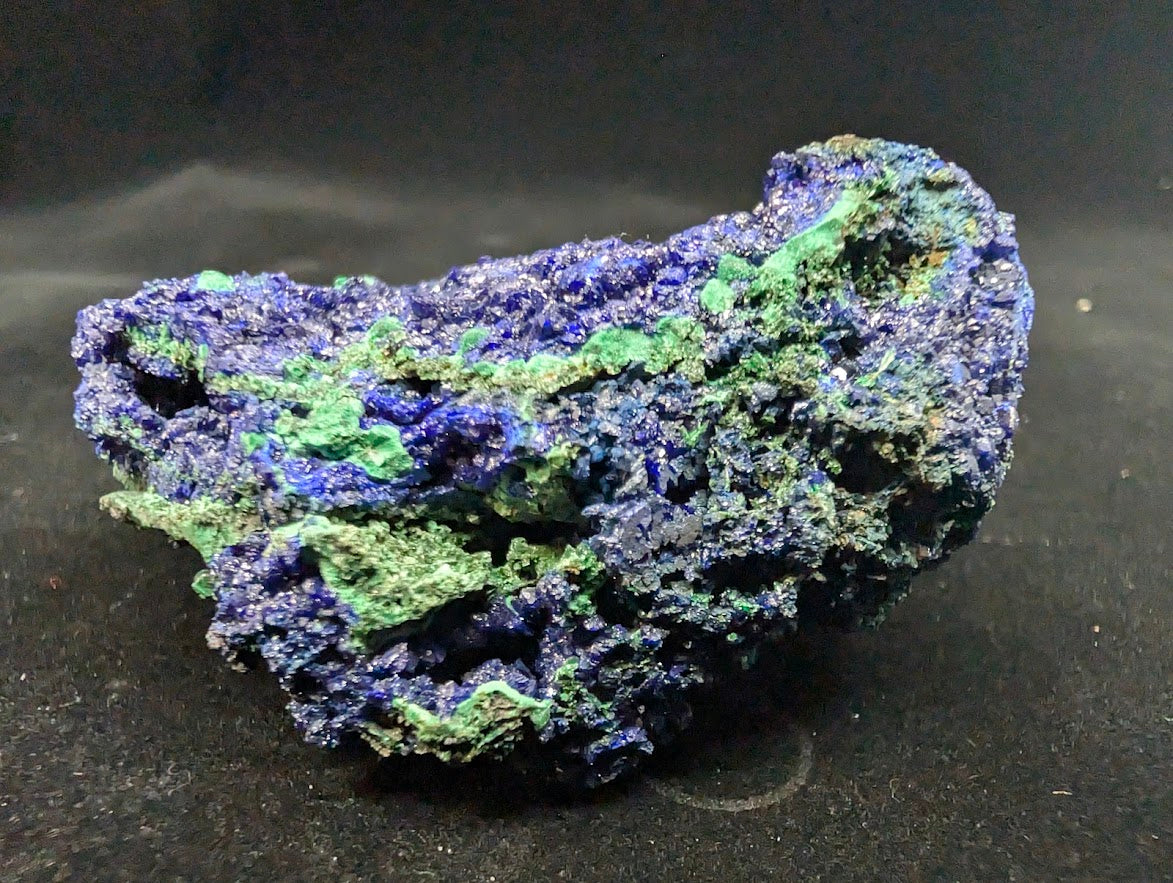 Exquisite Azurite and Malachite Specimen from Liufengshan Mine