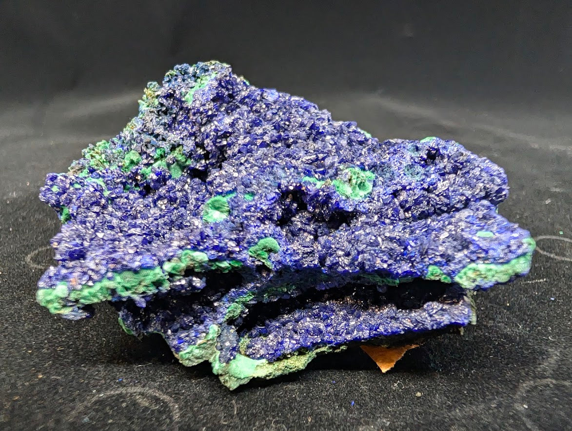 Exquisite Azurite and Malachite Specimen from Liufengshan Mine