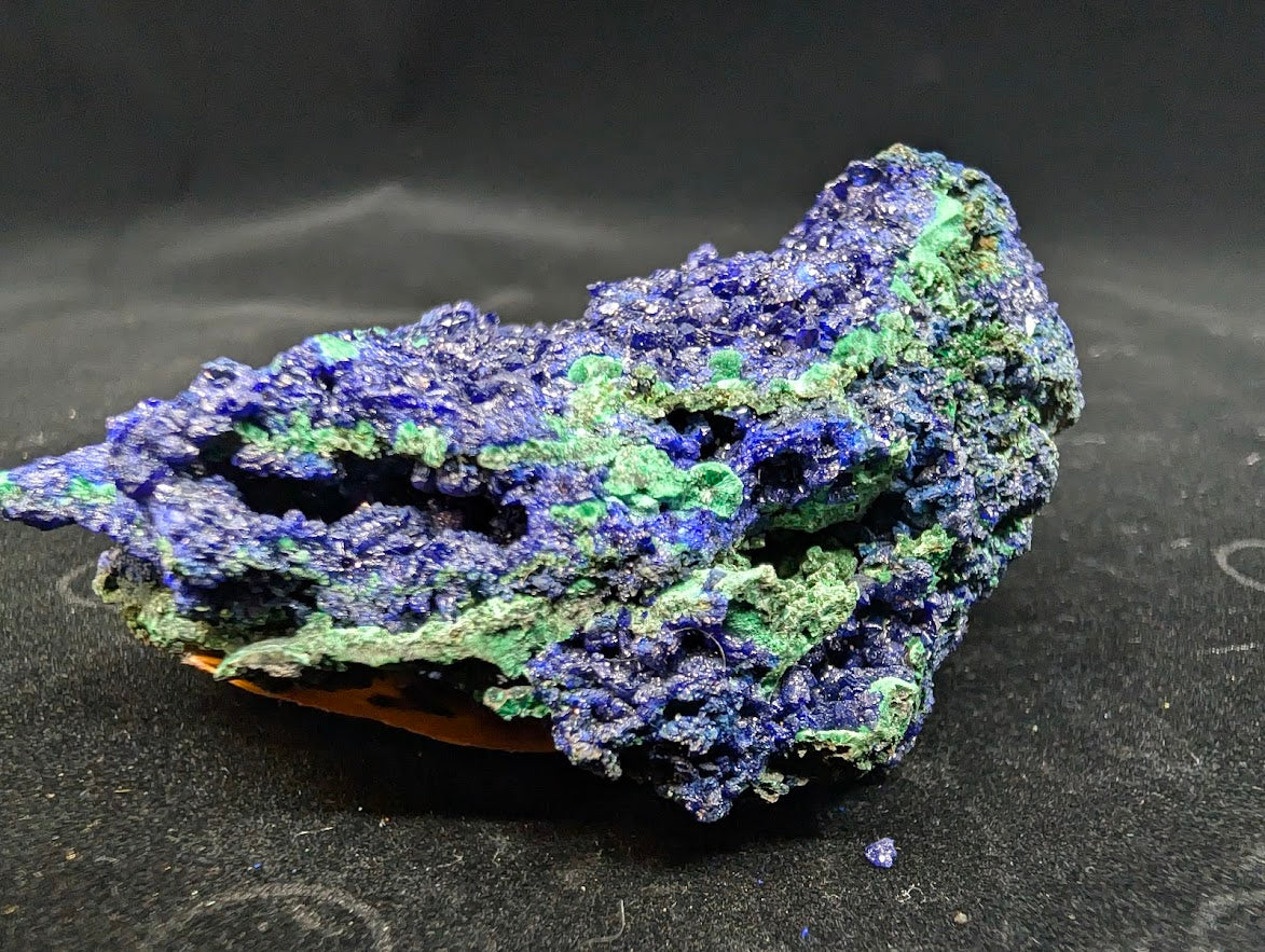 Exquisite Azurite and Malachite Specimen from Liufengshan Mine