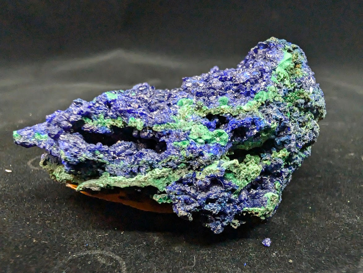 Exquisite Azurite and Malachite Specimen from Liufengshan Mine