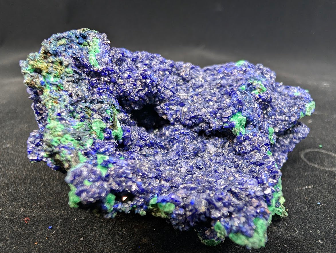 Exquisite Azurite and Malachite Specimen from Liufengshan Mine