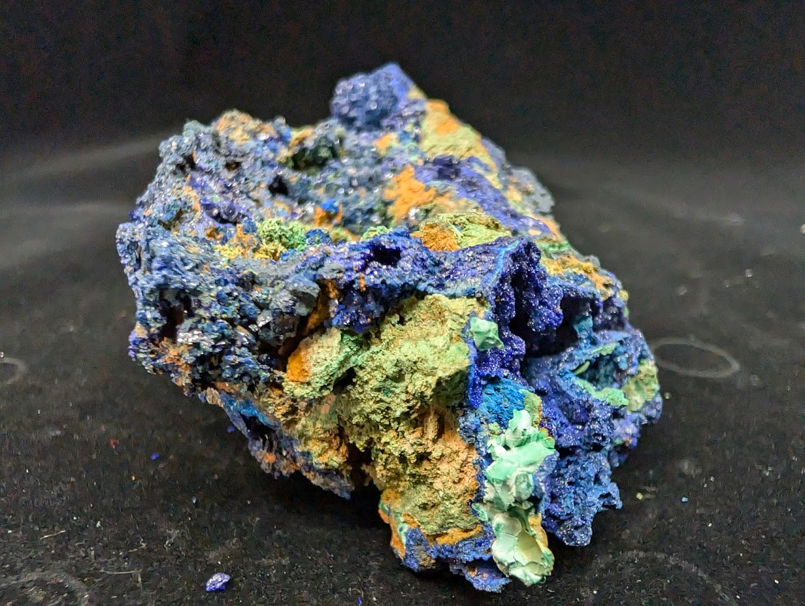 Stunning Azurite and Malachite Specimen from Liufengshan Mine