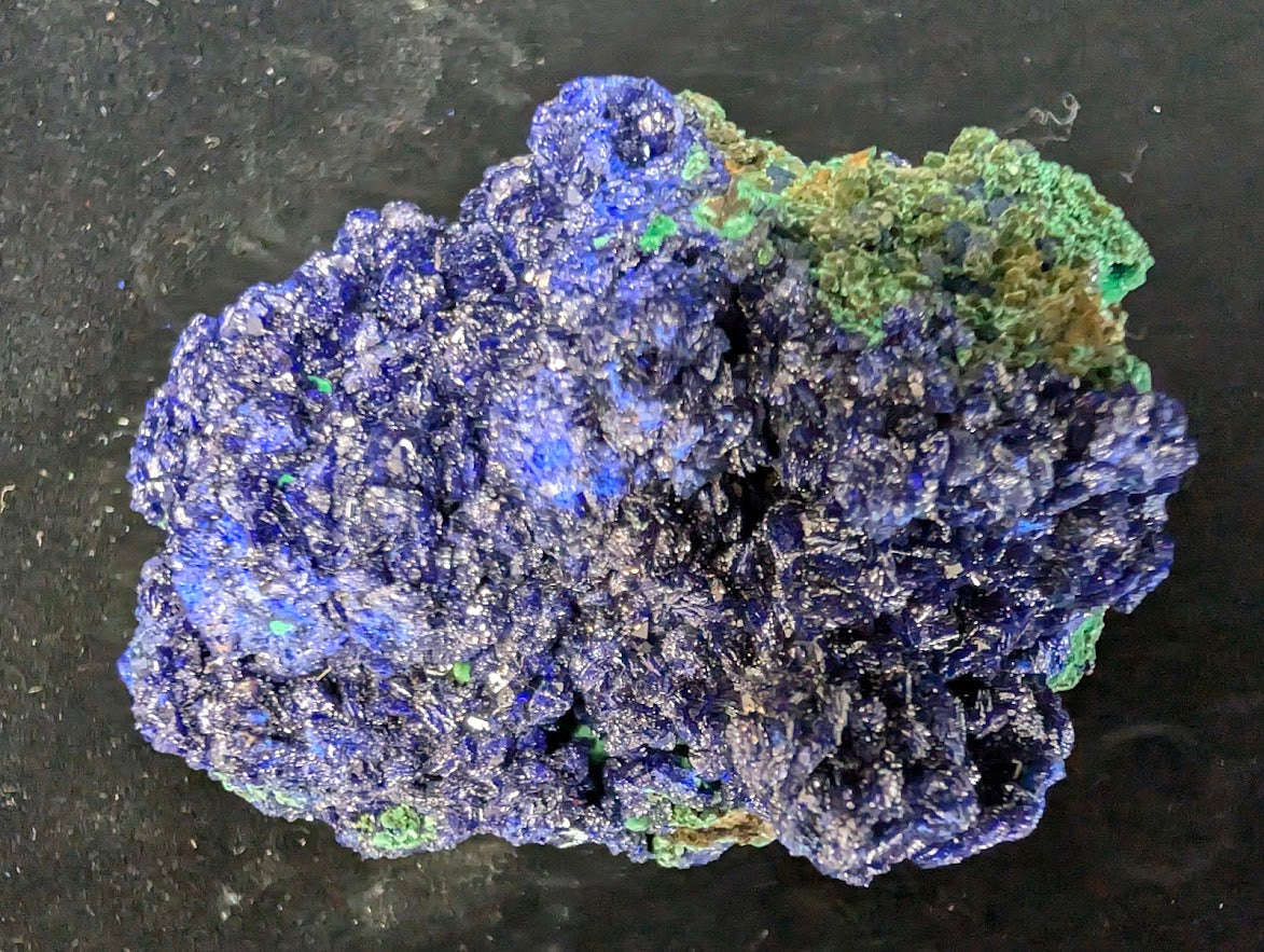 Azurite and Malachite Specimen from Liufengshan Mine – 3 x 2 inches, 190 grams