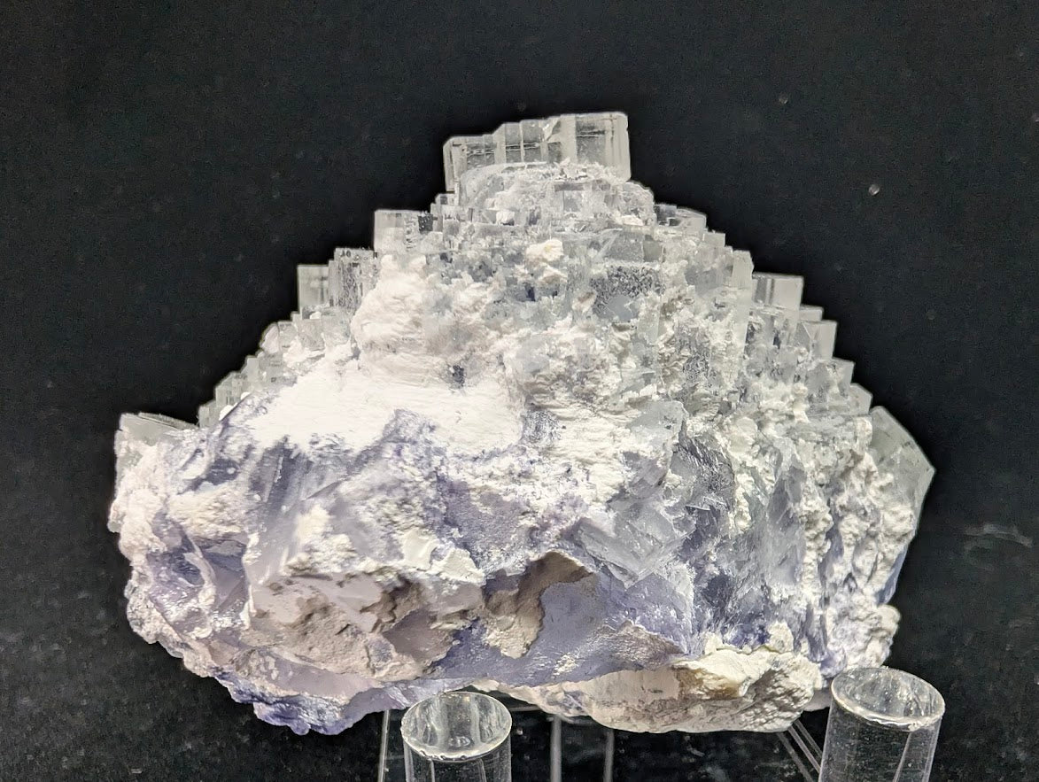 Snow Mountain Fluorite with White Dolomite – Quzhou, Zhejiang, China