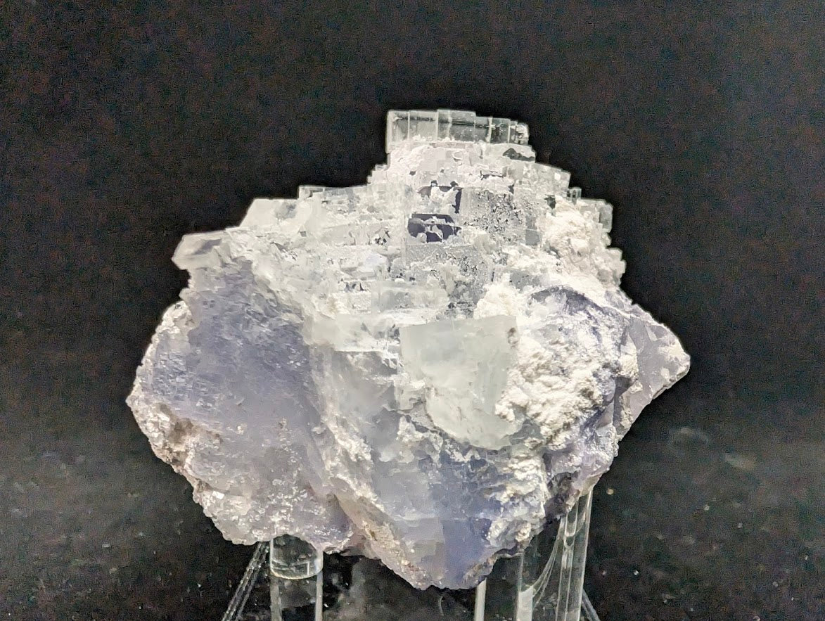 Snow Mountain Fluorite with White Dolomite – Quzhou, Zhejiang, China