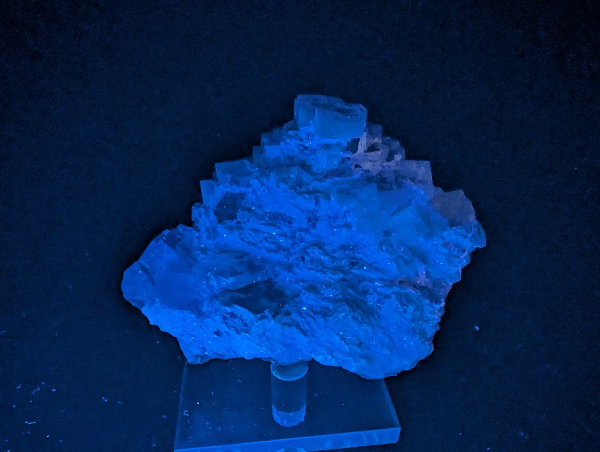 Snow Mountain Fluorite with White Dolomite – Quzhou, Zhejiang, China