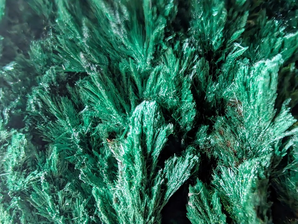 Malachite from Katanga Copper Crescent, Haut-Katanga, Democratic Republic of the Congo