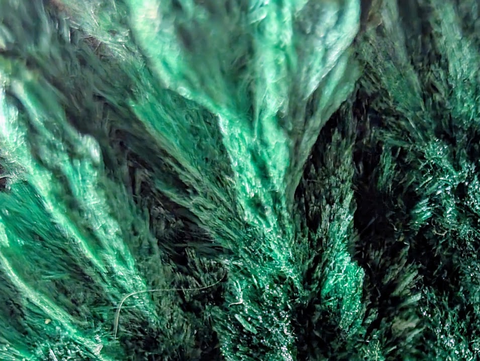 Malachite from Katanga Copper Crescent, Haut-Katanga, Democratic Republic of the Congo