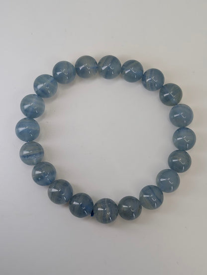 Blue Calcite Bracelet – 7, 8 & 9.5 mm
