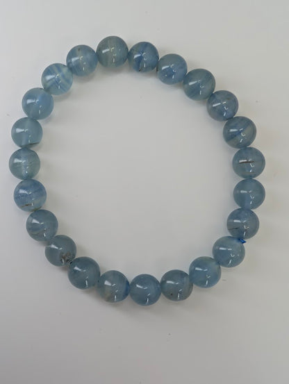 Blue Calcite Bracelet – 7, 8 & 9.5 mm