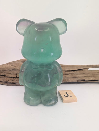 Collection Ours en Fluorite Arc-en-ciel et Miel | Choisissez votre pièce exacte