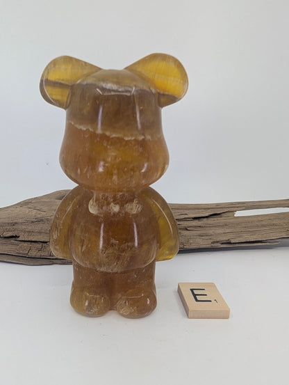 Collection Ours en Fluorite Arc-en-ciel et Miel | Choisissez votre pièce exacte