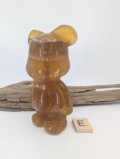 Collection Ours en Fluorite Arc-en-ciel et Miel | Choisissez votre pièce exacte