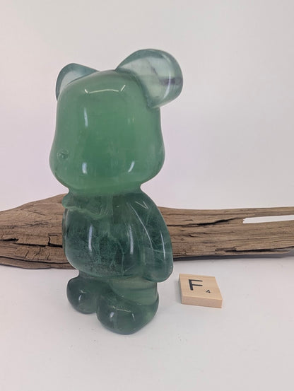 Collection Ours en Fluorite Arc-en-ciel et Miel | Choisissez votre pièce exacte