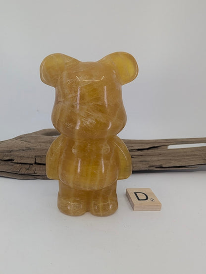 Collection Ours en Fluorite Arc-en-ciel et Miel | Choisissez votre pièce exacte