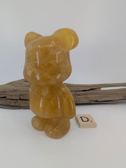 Collection Ours en Fluorite Arc-en-ciel et Miel | Choisissez votre pièce exacte