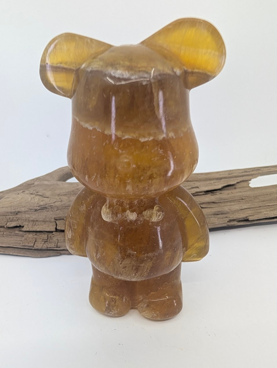 Collection Ours en Fluorite Arc-en-ciel et Miel | Choisissez votre pièce exacte