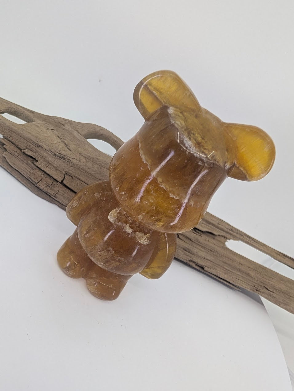 Collection Ours en Fluorite Arc-en-ciel et Miel | Choisissez votre pièce exacte