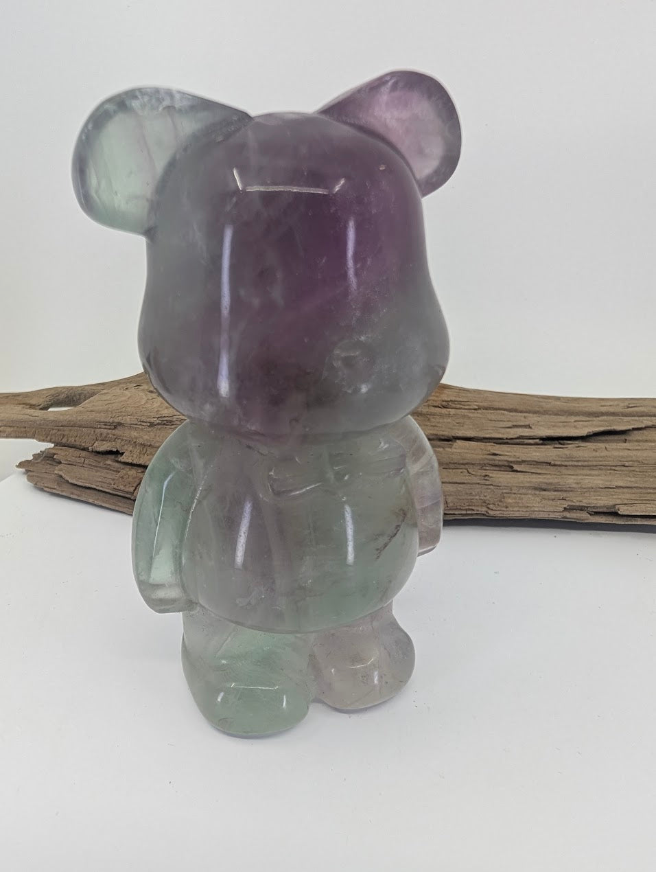Collection Ours en Fluorite Arc-en-ciel et Miel | Choisissez votre pièce exacte