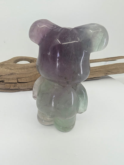 Collection Ours en Fluorite Arc-en-ciel et Miel | Choisissez votre pièce exacte