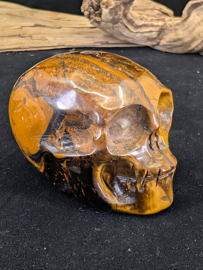 Collection de crânes de cristal – Crânes de cristal sculptés à la main de 4 cm (2 po)