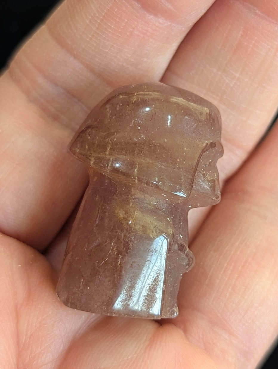 Tiny Darth Vader Mineral Totem ~ 1"