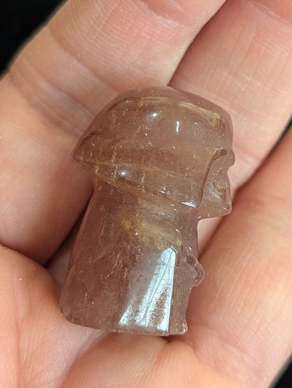 Tiny Darth Vader Mineral Totem ~ 1"