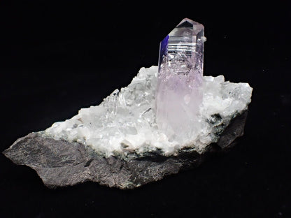 Amethyst on Quartz Matrix – Goboboseb Mountains, Namibia - Legacy Crystals and Minerals