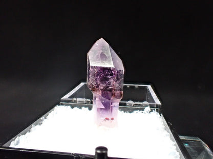 Amethyst Scepter – Goboboseb Mountains, Namibia – Deep Purple with Phantom Inclusions – 21mm Collector Specimen - Legacy Crystals and Minerals