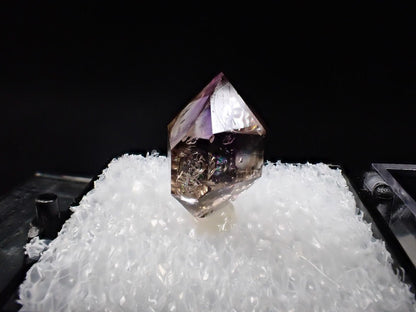 Amethyst Scepter – Goboboseb Mountains, Namibia – Phantom Inclusions – Micro Specimen (16mm) - Legacy Crystals and Minerals