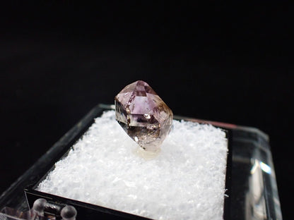 Amethyst Scepter – Goboboseb Mountains, Namibia – Phantom Inclusions – Micro Specimen (16mm) - Legacy Crystals and Minerals