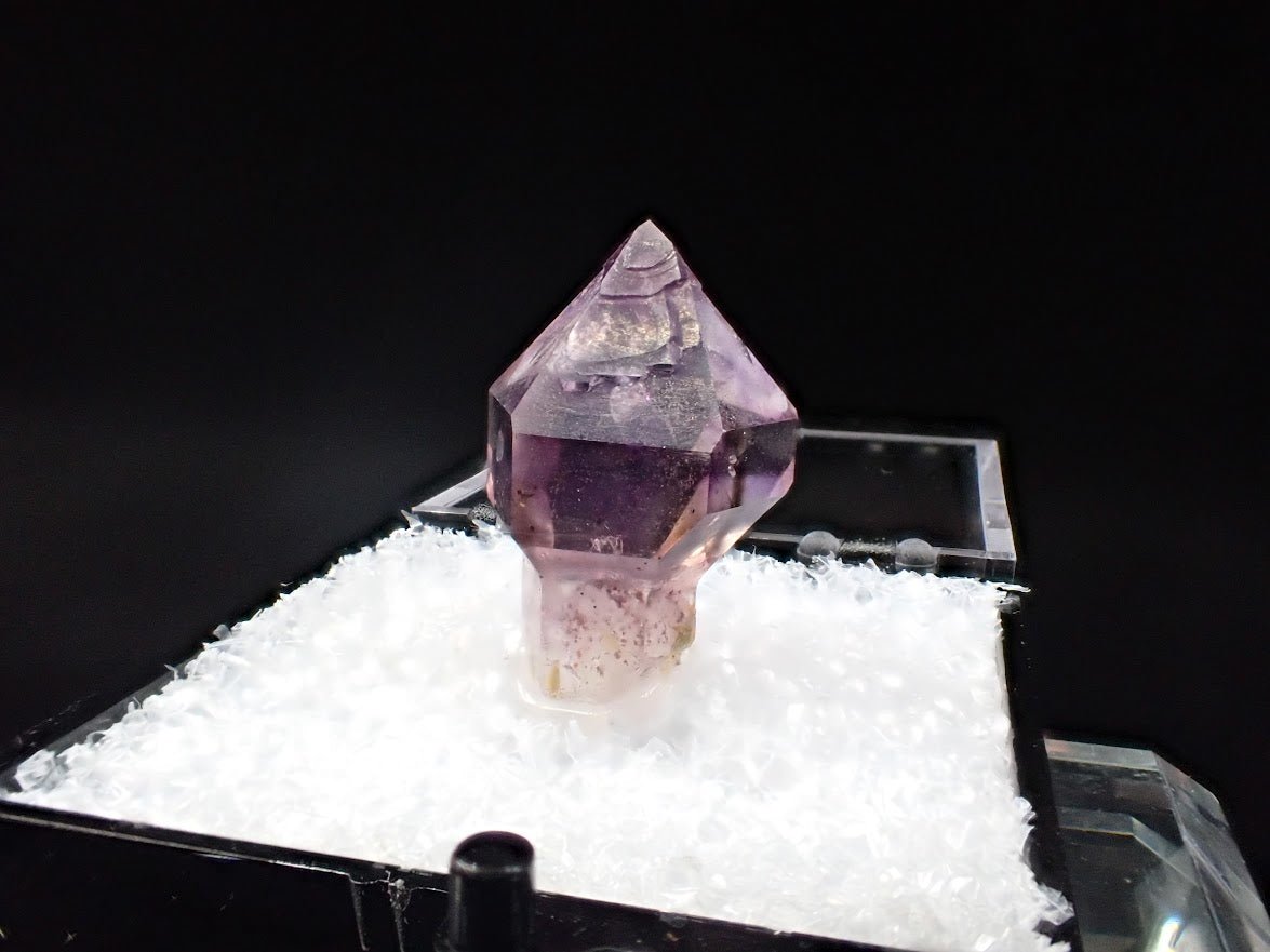 Amethyst Scepter – Goboboseb Mountains, Namibia – Vivid Purple Color – Micro Specimen (17mm) - Legacy Crystals and Minerals