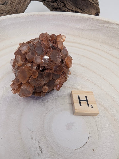 AAA Museum Grade 140g Aragonite Star Cluster, massive form with exceptional radial symmetry.