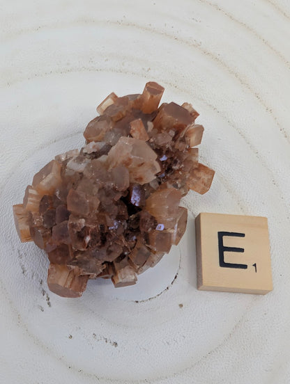 75g Moroccan Aragonite Star Cluster with distinct pseudo-hexagonal crystal "spikes."