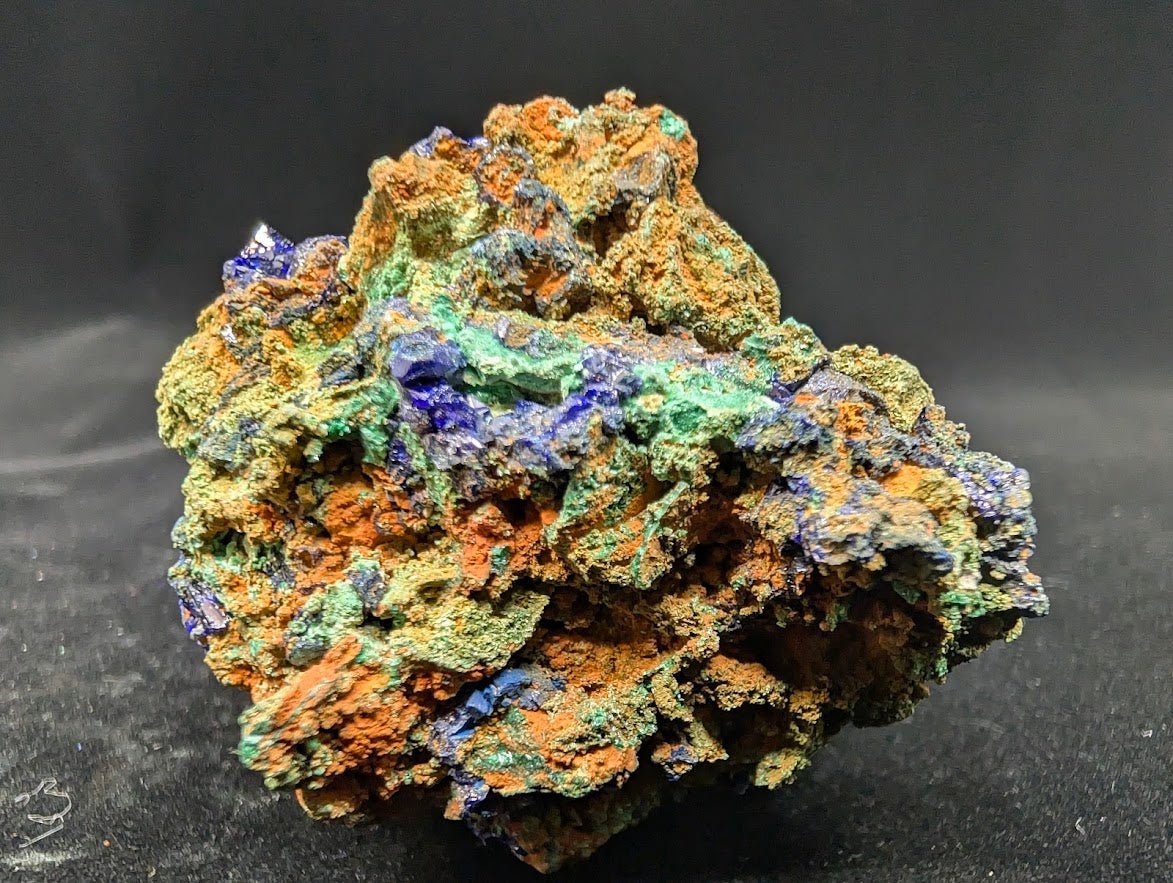 Azurite and Malachite Specimen from Liufengshan Mine – 3 x 2 inches, 146 grams - Legacy Crystals and Minerals