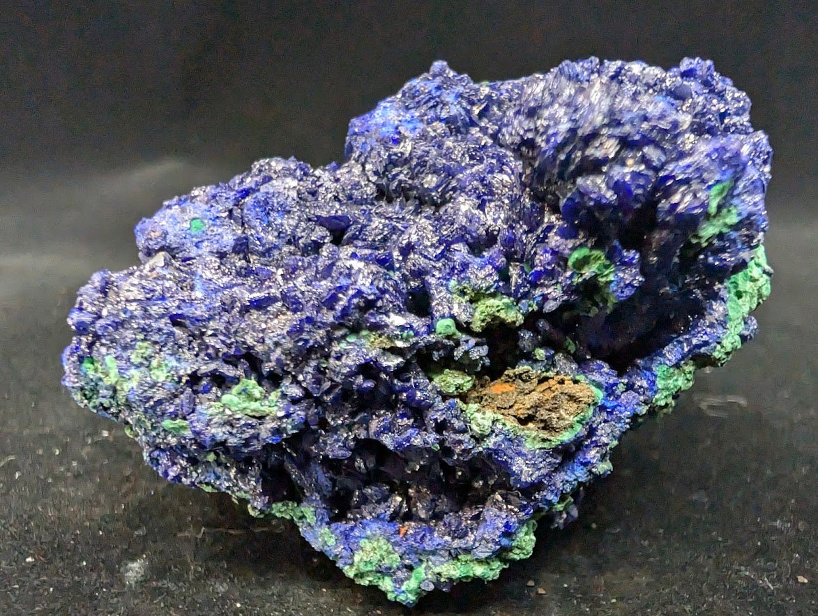 Azurite and Malachite Specimen from Liufengshan Mine – 3 x 2 inches, 190 grams - Legacy Crystals and Minerals