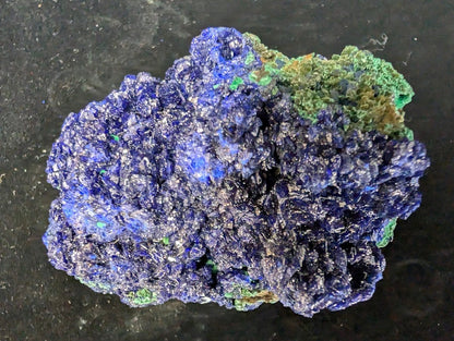 Azurite and Malachite Specimen from Liufengshan Mine – 3 x 2 inches, 190 grams - Legacy Crystals and Minerals