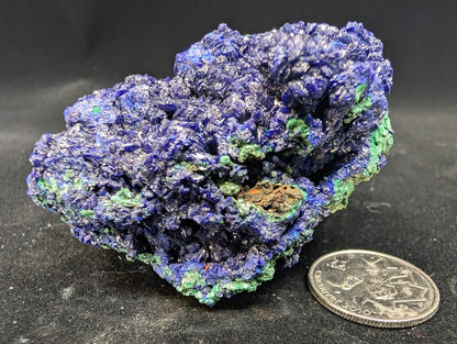 Azurite and Malachite Specimen from Liufengshan Mine – 3 x 2 inches, 190 grams - Legacy Crystals and Minerals