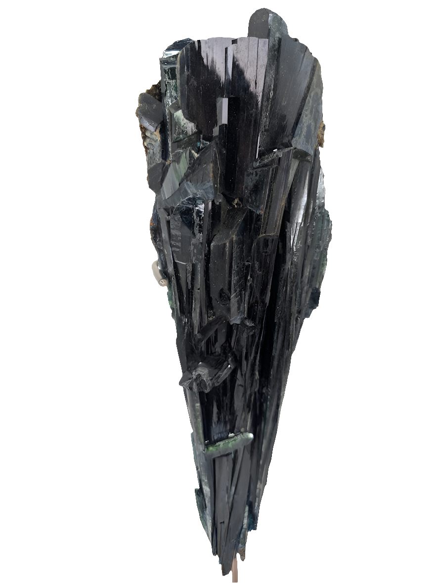 Vivianite Specimen - 1.9kg, 38cm Tall - Cabeca do Cachorro Claim, Amazonas, Brazil