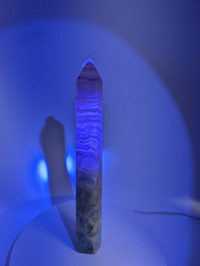 Fluorite tower – UV Light