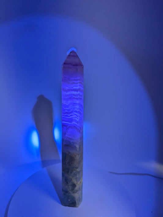Fluorite tower – UV Light