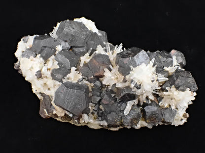 Black Pyrite & Quartz Cluster – Fengjiashan Mine (836g) - Legacy Crystals and Minerals