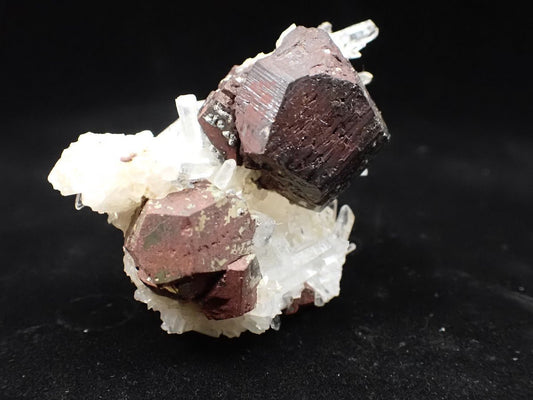Black Pyrite & Quartz – Fengjiashan Mine (2.5", 101g) - Legacy Crystals and Minerals