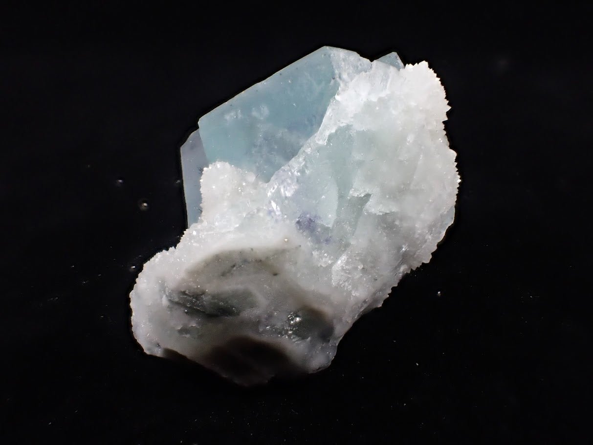 Blue Jelly Fluorite with Phantom – Yaogangxian Mine (YGX), China - Legacy Crystals and Minerals