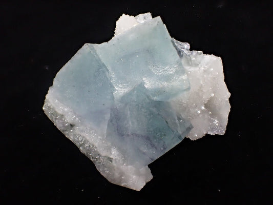 Blue Jelly Fluorite with Phantom – Yaogangxian Mine (YGX), China - Legacy Crystals and Minerals