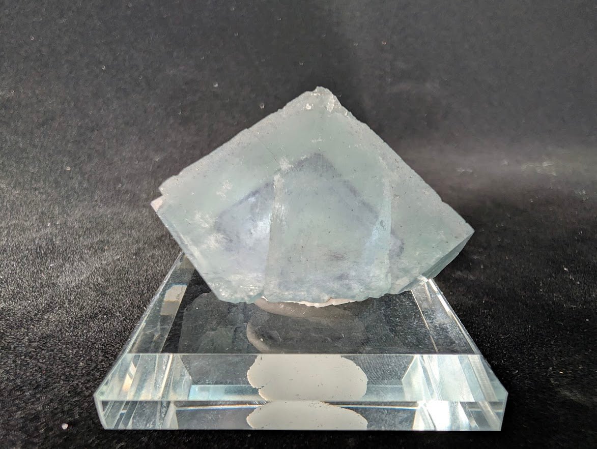 Blue Jelly Fluorite with Phantom Zoning – Yaogangxian (YGX) Mine, China - Legacy Crystals and Minerals