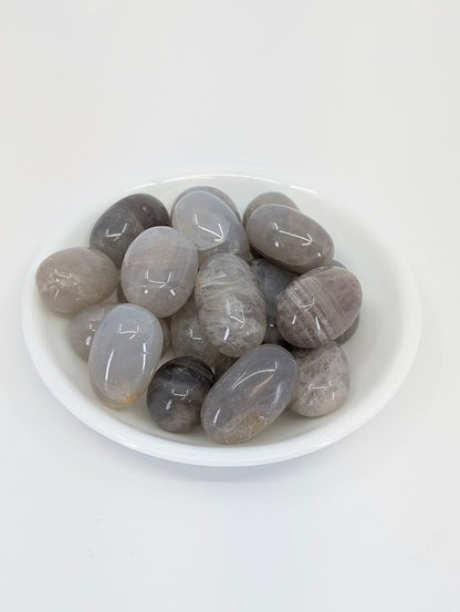 Blue Rose Quartz tumbled stones AA grade – main image
