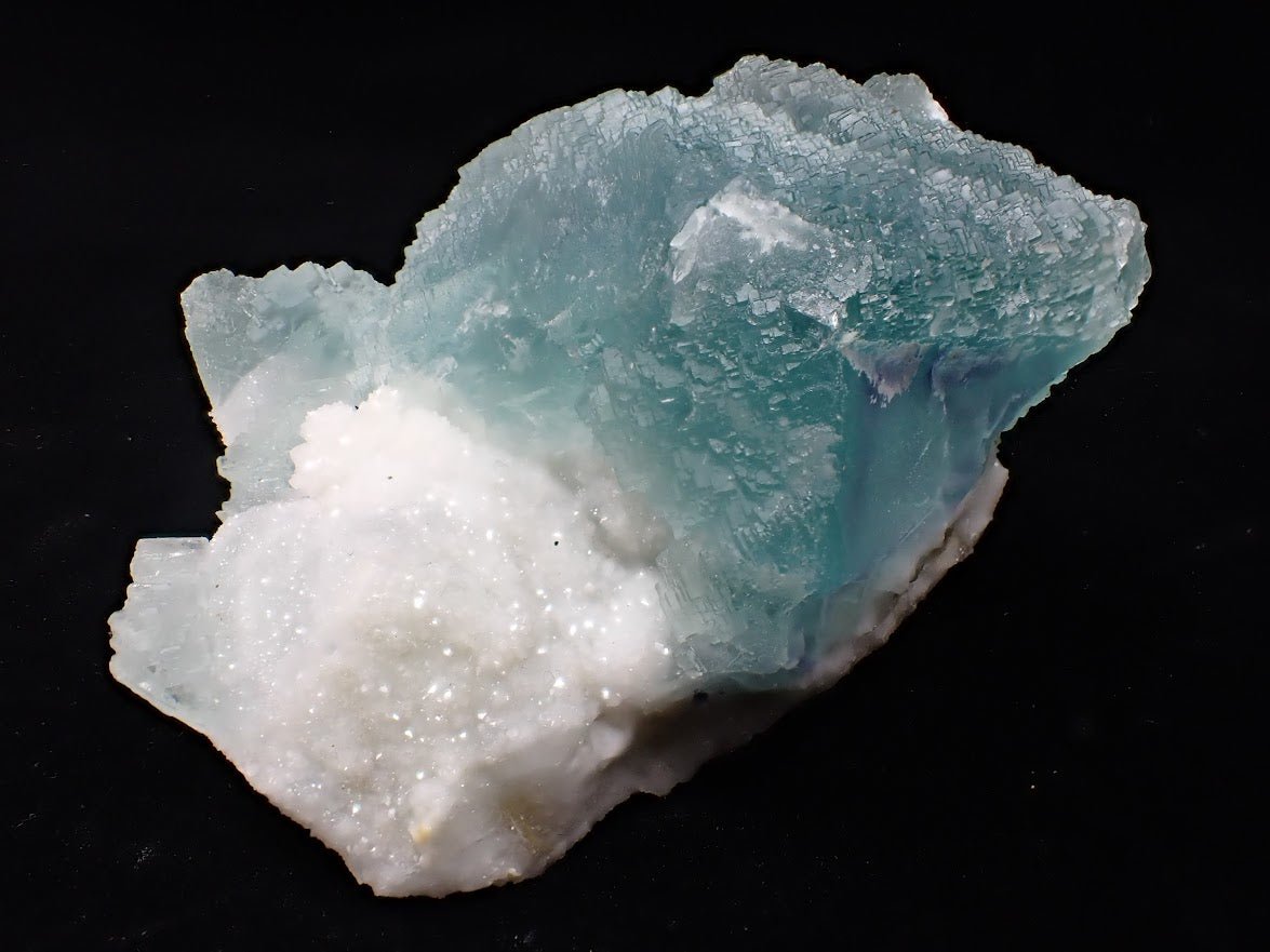 Blue Sugar Fluorite - Fujian Province, China - Legacy Crystals and Minerals