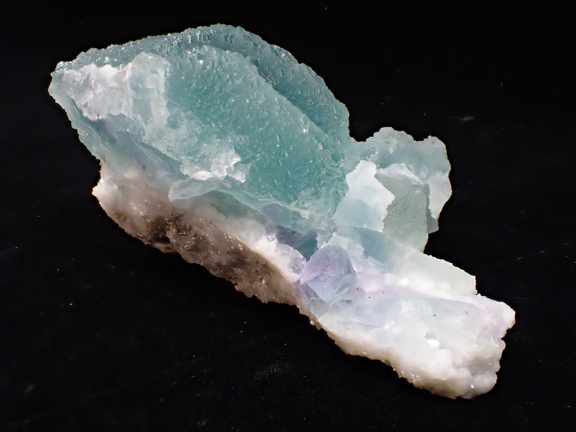 Blue Sugar Fluorite - Fujian Province, China - Legacy Crystals and Minerals